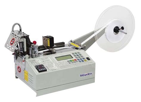 Sk120hlr Auto Label Cutter Cold Hot Sewing Machine And Industrial Sewing Machine