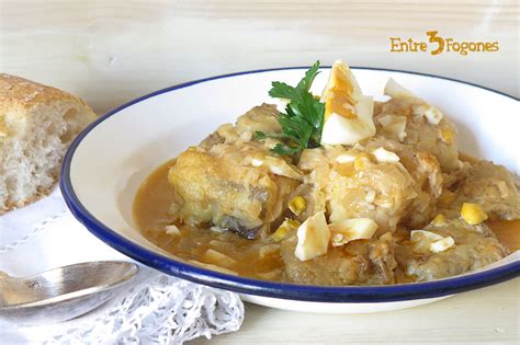 Guiso De Bacalao Con Alcachofas