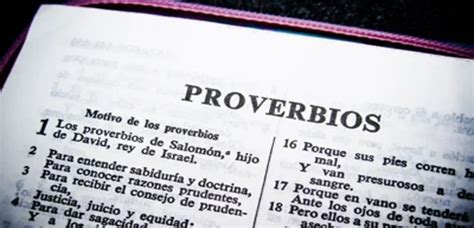 EL LIBRO DE LOS PROVERBIOS Rv60 Compartiendo La Verdad