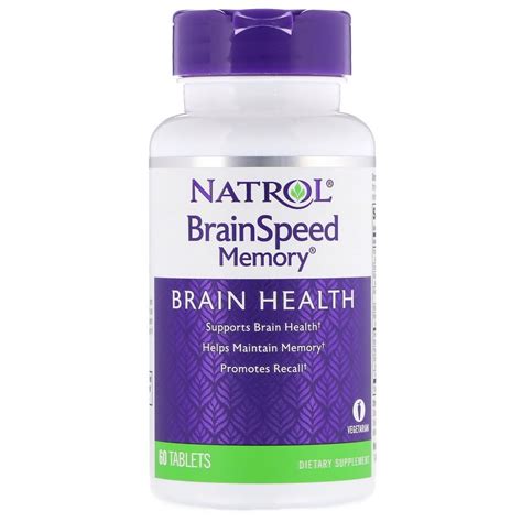 Natrol, BrainSpeed Memory, 60 Tablets | By iHerb