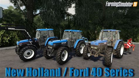 Tractor New Holland Ford 40 Series V1 0 For FS19