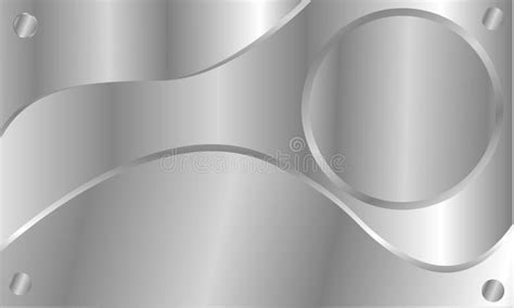 Abstract Silver Metallic Texture Background Stock Vector - Illustration ...