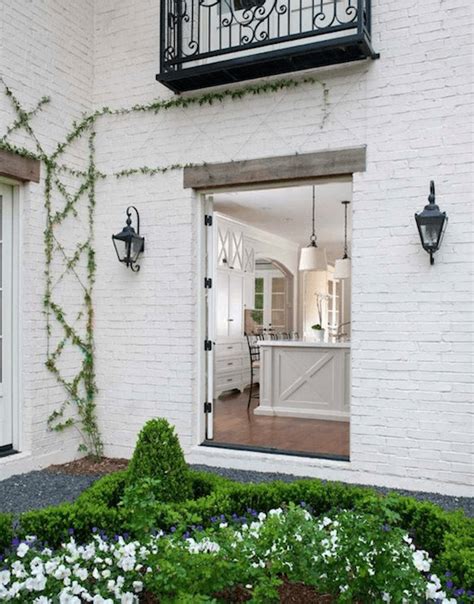 White Painted Brick Homes: Ideas and Inspiration - The Zhush