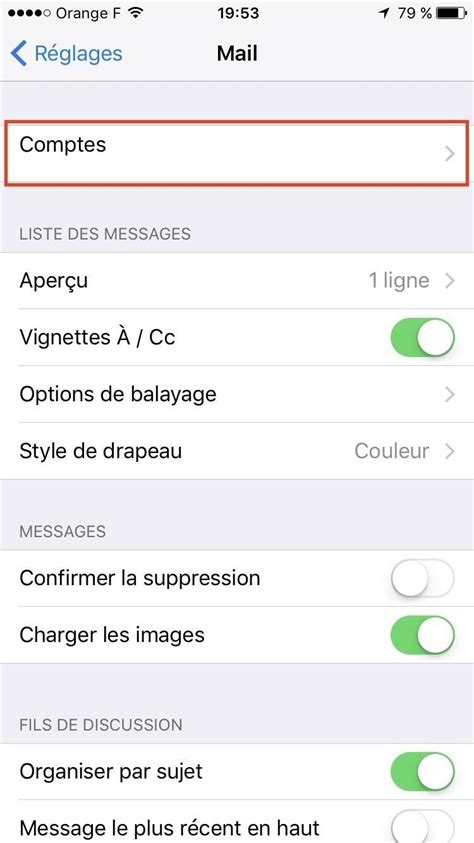 Configurer Un Compte Mail Orange Sur Iphone