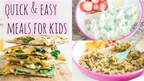 Quick and Easy Lunch Ideas for Kids! - Cooking Home