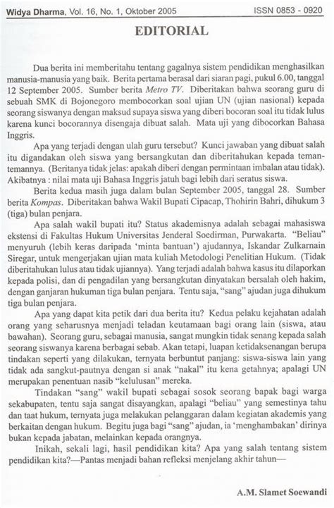 Contoh Wacana Eksposisi Bahasa Jawa Pelajaranku