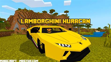 Lamborghini Huracan Mods Minecraft Bedrock