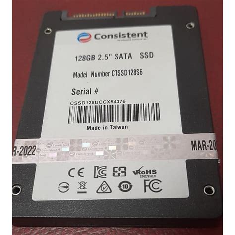 Consistent 128 GB SSD at Rs 1600/piece | SSD in New Delhi | ID: 27045309873