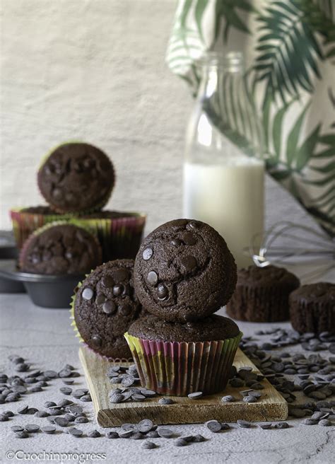 Muffin Di Albumi E Cioccolato Leggeri Sofficissimi E Golosi