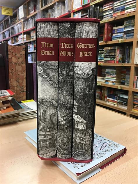 The Gormenghast Trilogy Gormenghast Titus Groan Titus Alone Complete Set Of Three Books In A