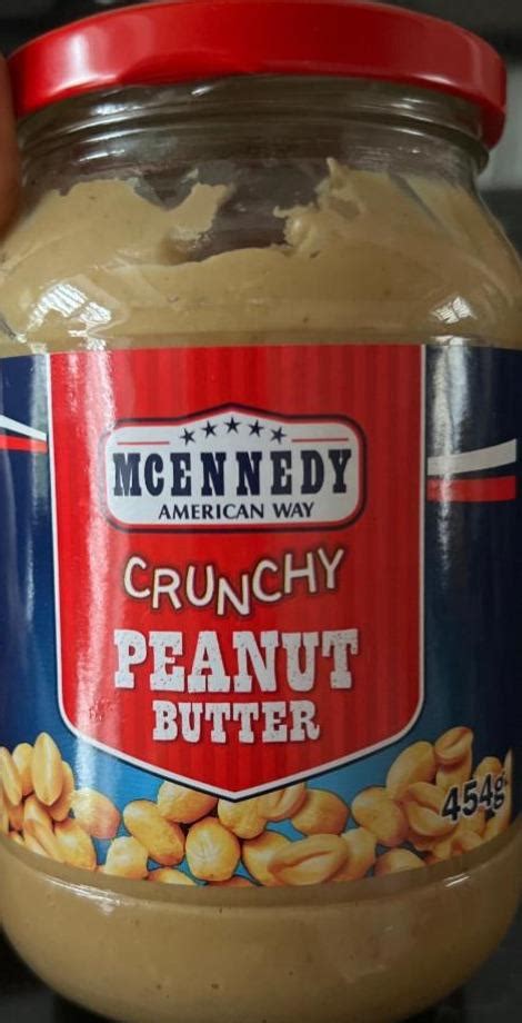 Арахісова паста Crunchy Peanut butter McEnnedy American Way