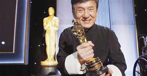 Jackie Chan awarded honorary Oscar