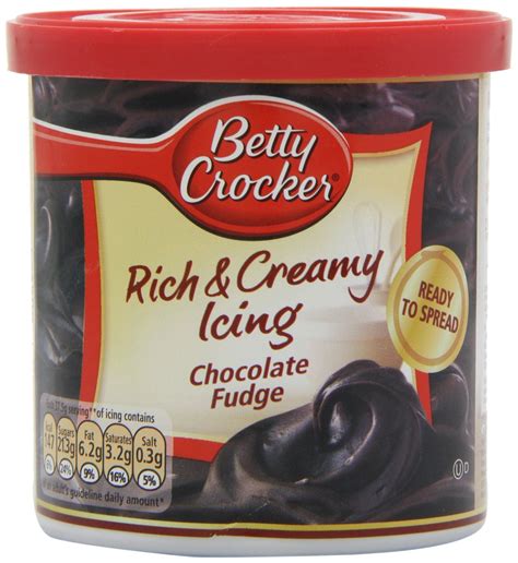 Betty Crocker Rich And Creamy Icing Chocolate Fudge Chocolate Fudge Frosting Fudge