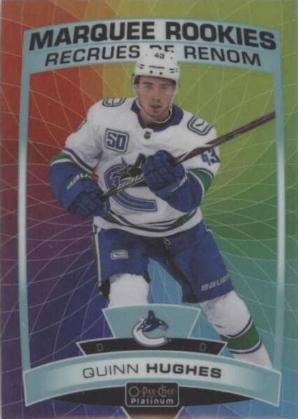 2019 20 O Pee Chee Platinum Marquee Rookies Rainbow Color Wheel 190