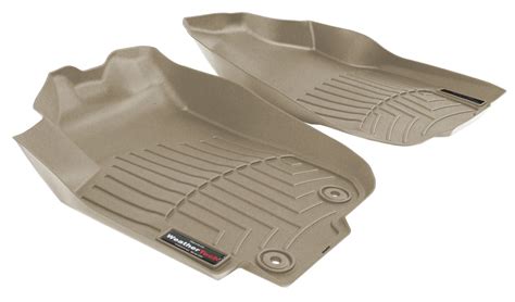 Weathertech Front Auto Floor Mats Tan Weathertech Floor Mats Wt455101