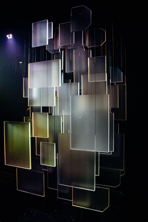 chanel      light pop  exhibit abstract light art
