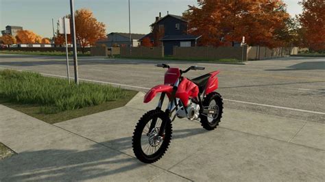 Honda Dirtbike V12 Fs22 Mod Farming Simulator 22 Mod