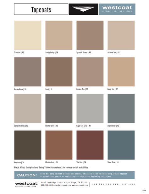 Sherwin Williams H C Concrete Stain Color Chart Infoupdate Org