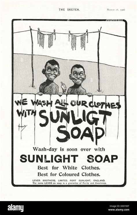 Sunlight soap advert Fotos und Bildmaterial in hoher Auflösung Alamy