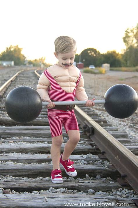 Strong Man Circus Costume With A Muscle Shirt Make It And Love It