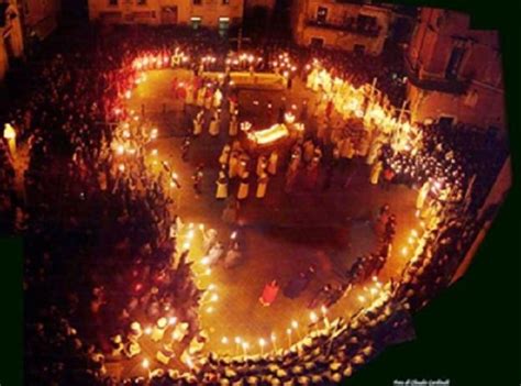 Processione Del Cristo Morto Del Venerd Santo A Orte Newtuscia Italia