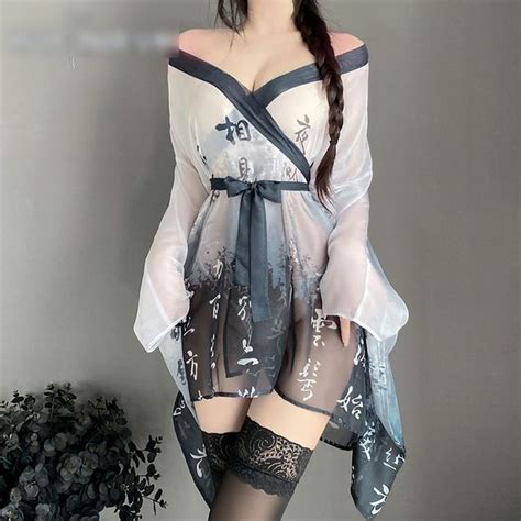 Sohma Kimono Lingerie Costume Set Yesstyle