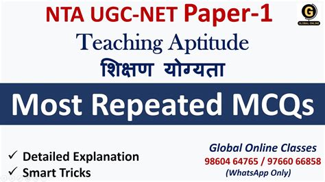 Teaching Aptitude Mcq For Nta Ugc Net Paper Teaching Aptitude Most