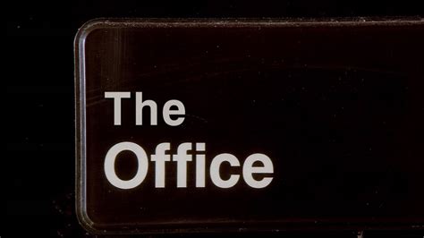 The Office Sign Tv Show Logo Photo