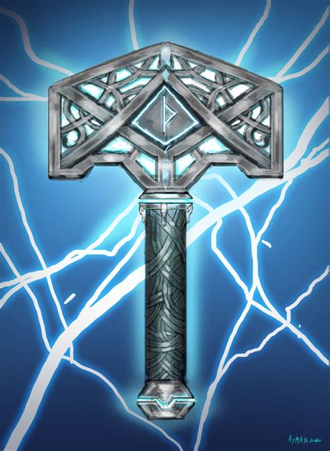 Mjolnir Thor S Hammer Concept