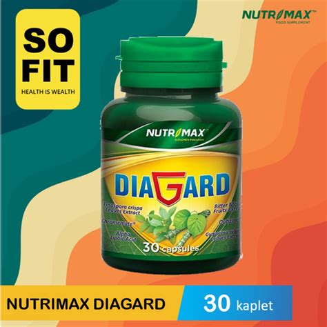 Jual Nutrimax Diagard Isi 30 Tablet Vitamin Penurun Kadar Gula Darah