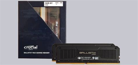 Crucial Ballistix Max 16GB RAM 2x 8GB DDR4-4400 Speicher Test