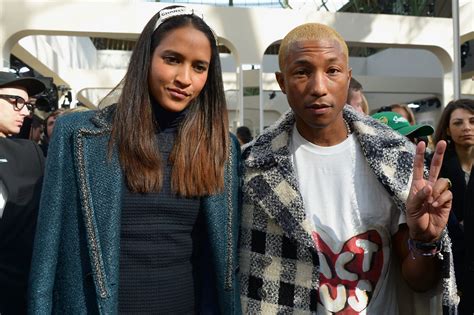 Pharrell Williams And Helen Lasichanh
