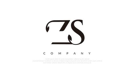 Premium Vector Initial Zs Logo Design Vector