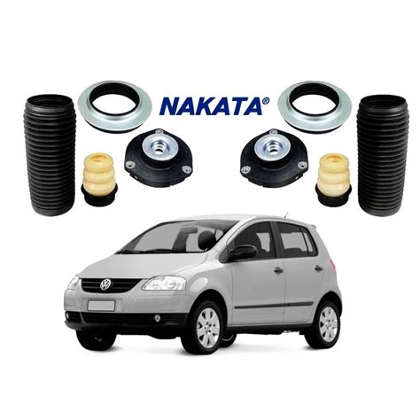 Kit Batente Dianteiro Coifa Coxim Nakata Volkswagen Fox 1 0 1 6 2003 A