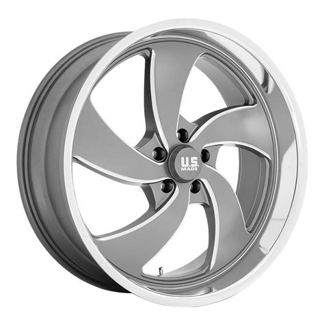 Us Mag Wheels Desperado U Anthracite Milled With Diamond Cut