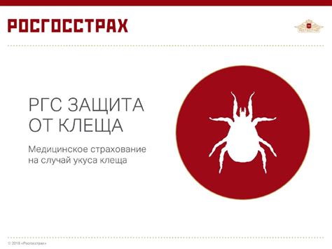 РГС Защита от клеща. Росгосстрах - презентация онлайн