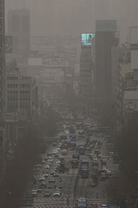 전국 대부분 올봄 최악 황사오후까지 약한 황사비 파이낸셜뉴스