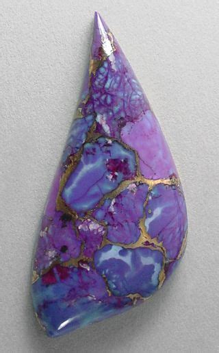 Mohave Purple Turquoise Designer Cab Silverhawk S Designer Gemstones