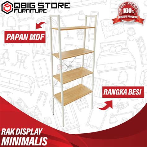 Jual Rak Besi Susun Mee Do Stand Display Pajangan Minimalis Shopee