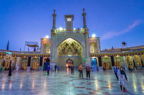 Fatima Shrine in Qom editorial image. Image of mausoleum - 151077060