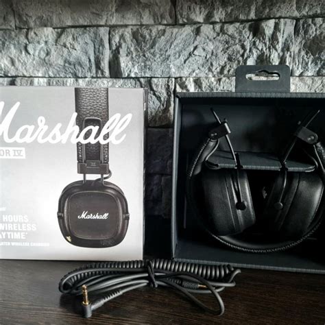 Наушники накладные Bluetooth Marshall Major IV – купить в Иркутске ...