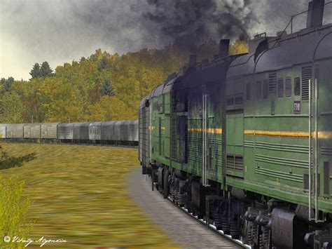 3te10m 0030 Cfm Zilupe Route Microsoft Train Simulator Flickr