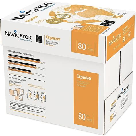 2500 Blatt Navigator Organizer 80g M² Din A4 Kaufland De