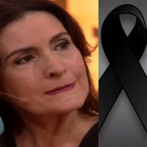 Fátima Bernardes lamenta morte e desaba em lágrimas foi morar