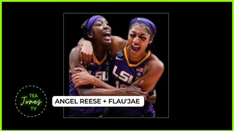 WE LL LET THE FANS TALK Angel Reese And Flau Jae Johnson TALK