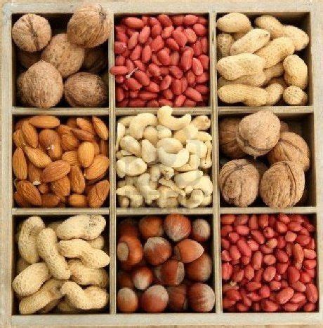 Los Frutos Secos Como Man Nueces Pistachos Avellanas Almendras