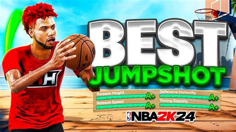 THE BEST JUMPSHOT FOR YOU ON NBA2K24 LOW 3PT BUILDS SHOOTING