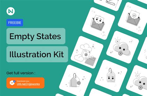 Empty State Illustration Kit Figma