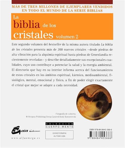 LA BIBLIA DE LOS CRISTALES GUIA DEFINITIVA DE LOS CRISTALES VOL 2