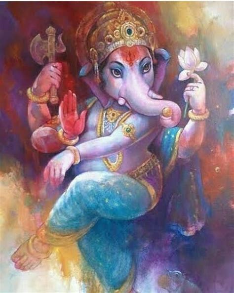 Pin By Viji Chidam On Art ~ Ganesh Ganesha Art Lord Ganesha